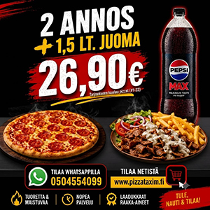  2 x Annosta + 1,5L Pepsi / Pepsi Max